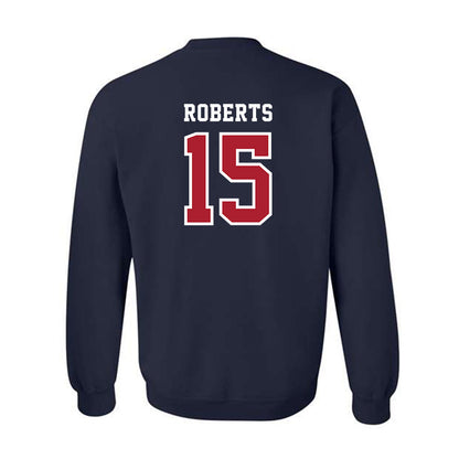 Stony Brook - NCAA Football : Tyson Roberts - Classic Shersey Crewneck Sweatshirt-1