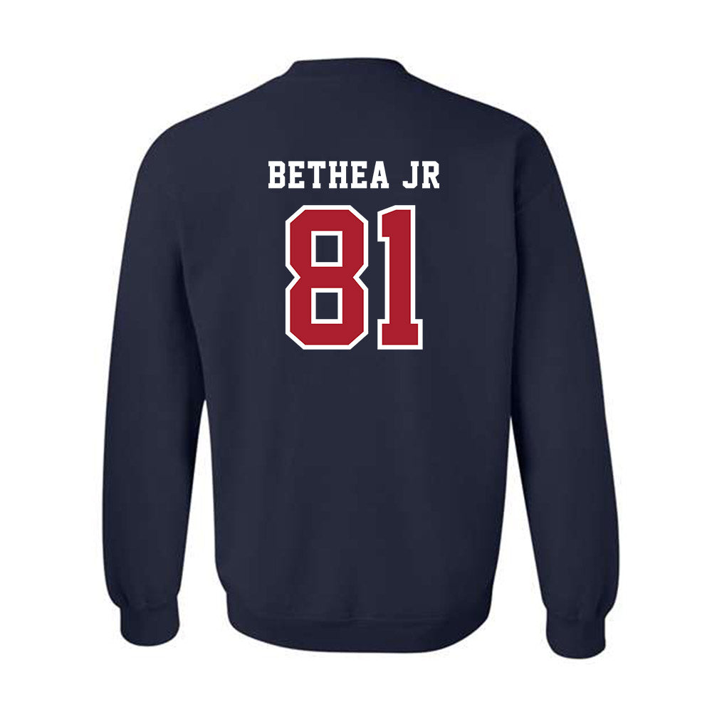 Stony Brook - NCAA Football : Frenchmon Bethea Jr - Classic Shersey Crewneck Sweatshirt-1