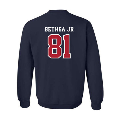 Stony Brook - NCAA Football : Frenchmon Bethea Jr - Classic Shersey Crewneck Sweatshirt-1