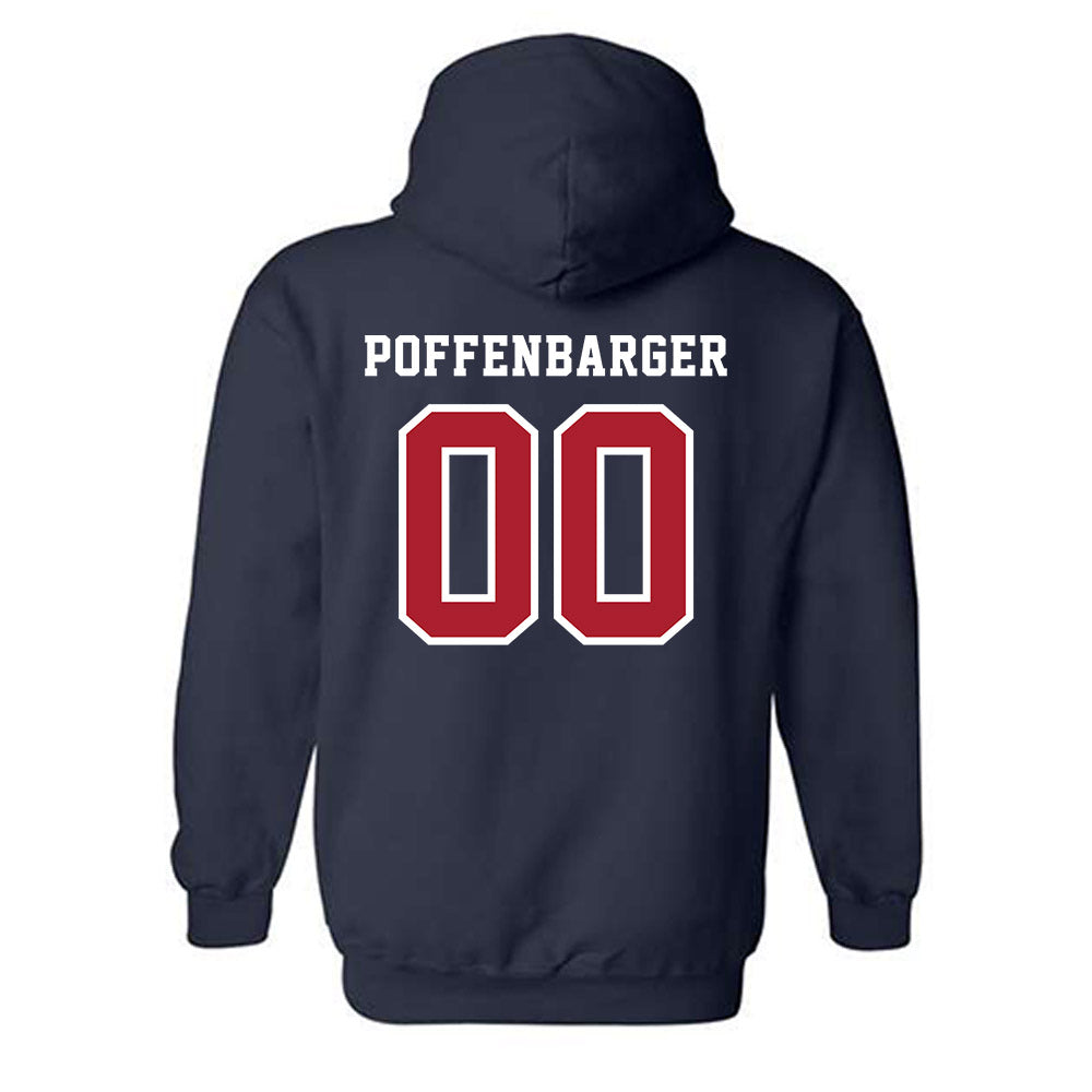 Stony Brook - NCAA Football : Brittin Poffenbarger - Classic Shersey Hooded Sweatshirt-1
