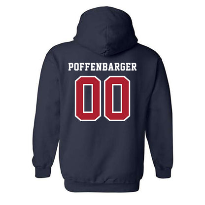 Stony Brook - NCAA Football : Brittin Poffenbarger - Classic Shersey Hooded Sweatshirt-1