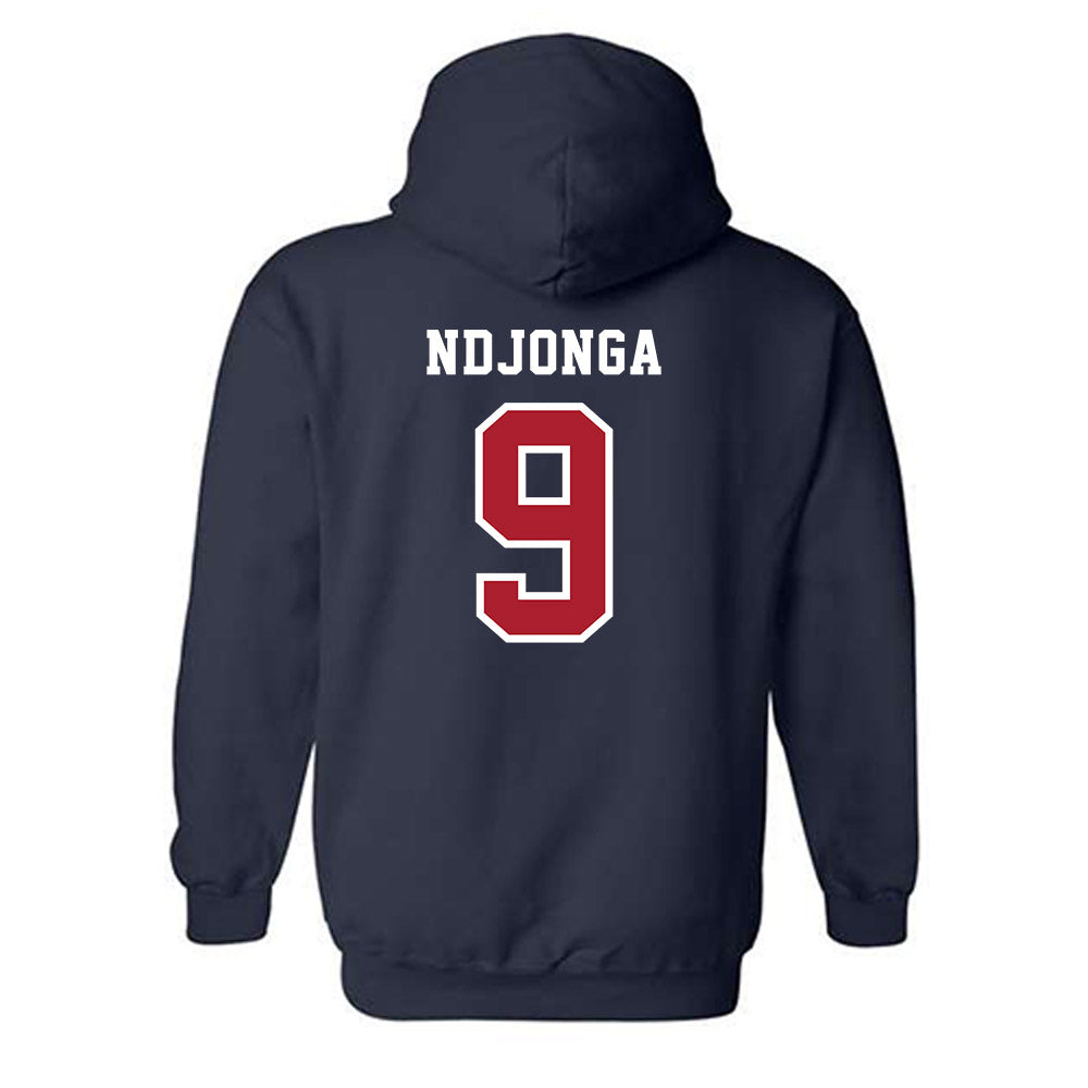 Stony Brook - NCAA Men's Basketball : Bryan Ndjonga - Classic Shersey Hooded Sweatshirt-1