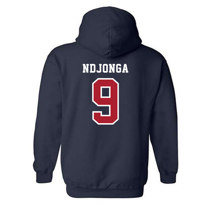 Stony Brook - NCAA Men's Basketball : Bryan Ndjonga - Classic Shersey Hooded Sweatshirt-1