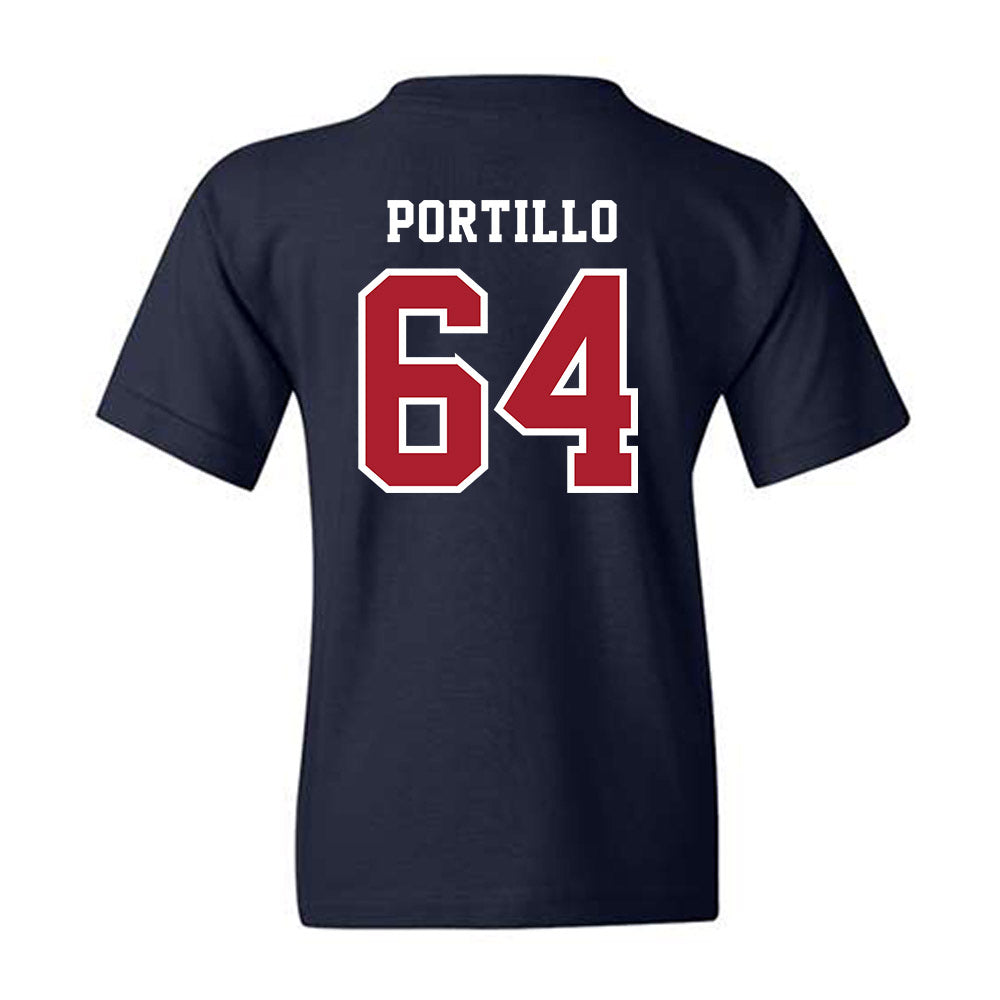 Stony Brook - NCAA Football : Angelo Portillo - Classic Shersey Youth T-Shirt-1