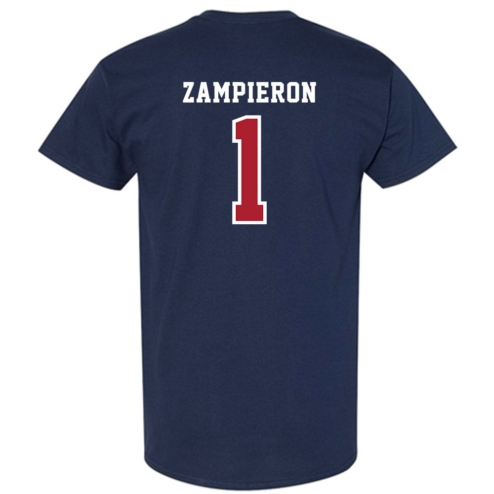 Stony Brook - NCAA Baseball : Nick Zampieron - Classic Shersey T-Shirt-1