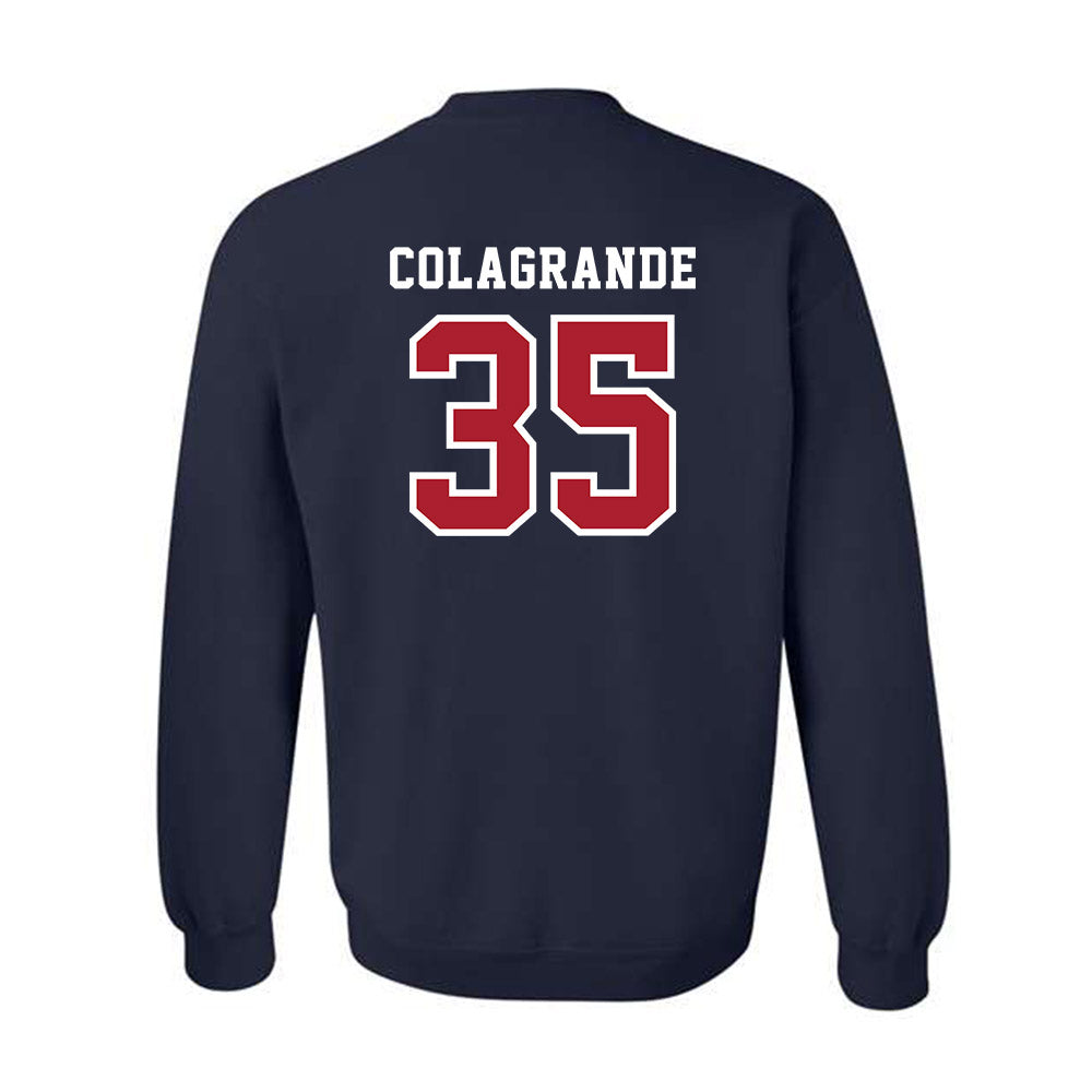Stony Brook - NCAA Baseball : Aidan Colagrande - Classic Shersey Crewneck Sweatshirt-1