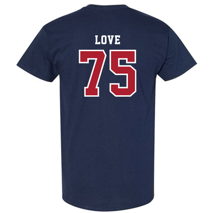 Stony Brook - NCAA Football : Lucas Love - Classic Shersey T-Shirt-1