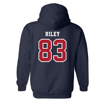 Stony Brook - NCAA Football : Royalty Riley - Classic Shersey Hooded Sweatshirt-1