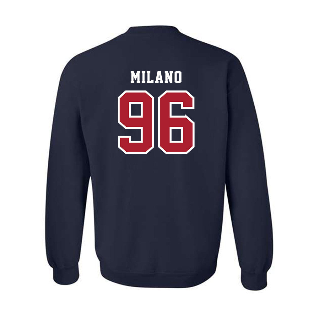 Stony Brook - NCAA Football : Franco Milano - Classic Shersey Crewneck Sweatshirt-1