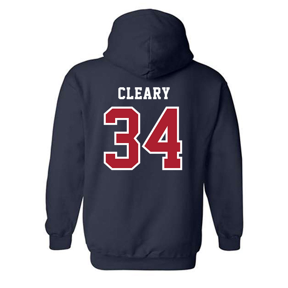 Stony Brook - NCAA Football : Patrick Cleary - Classic Shersey Hooded Sweatshirt-1