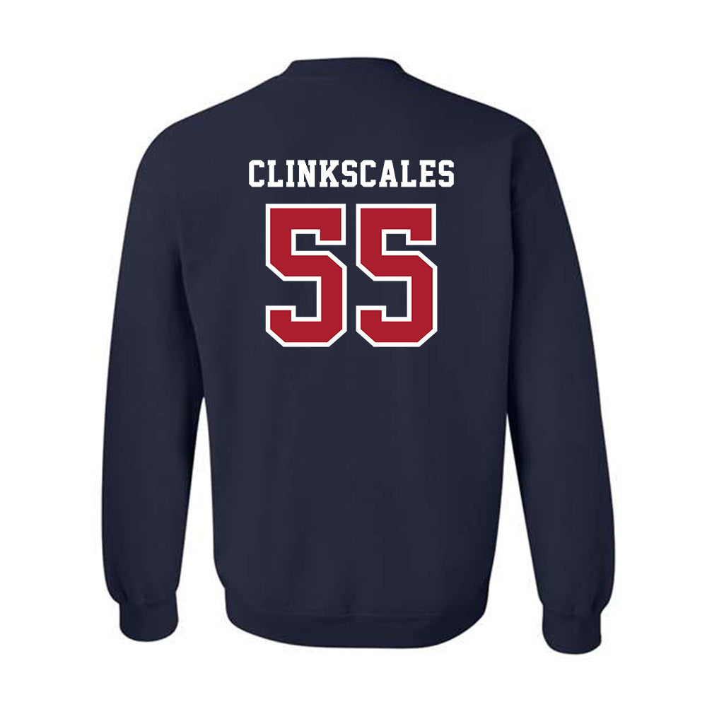 Stony Brook - NCAA Men's Lacrosse : Aiden Clinkscales - Classic Shersey Crewneck Sweatshirt-1