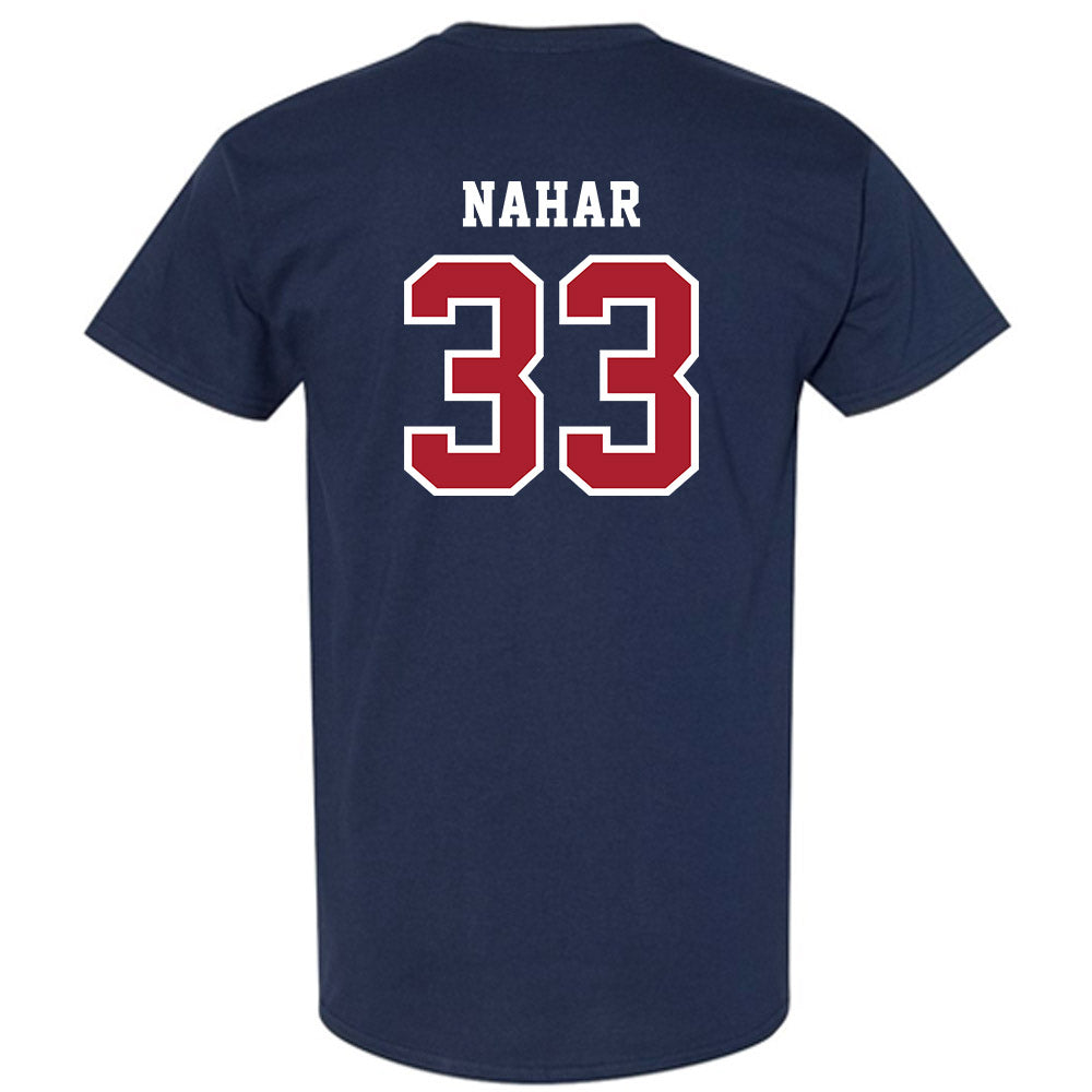 Stony Brook - NCAA Men's Basketball : Leon Nahar - Classic Shersey T-Shirt-1