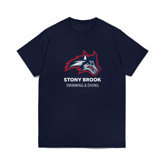 Stony Brook - NCAA Women's Swimming & Diving : Erin Johannsen - Classic Shersey T-Shirt-0