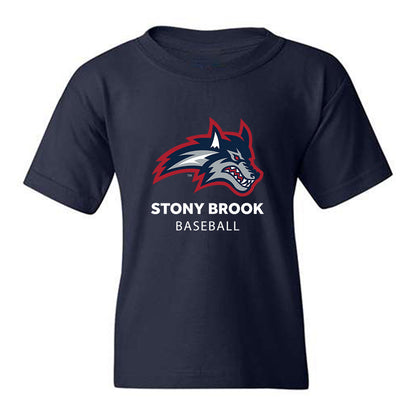 Stony Brook - NCAA Baseball : Nick Zampieron - Classic Shersey Youth T-Shirt-0