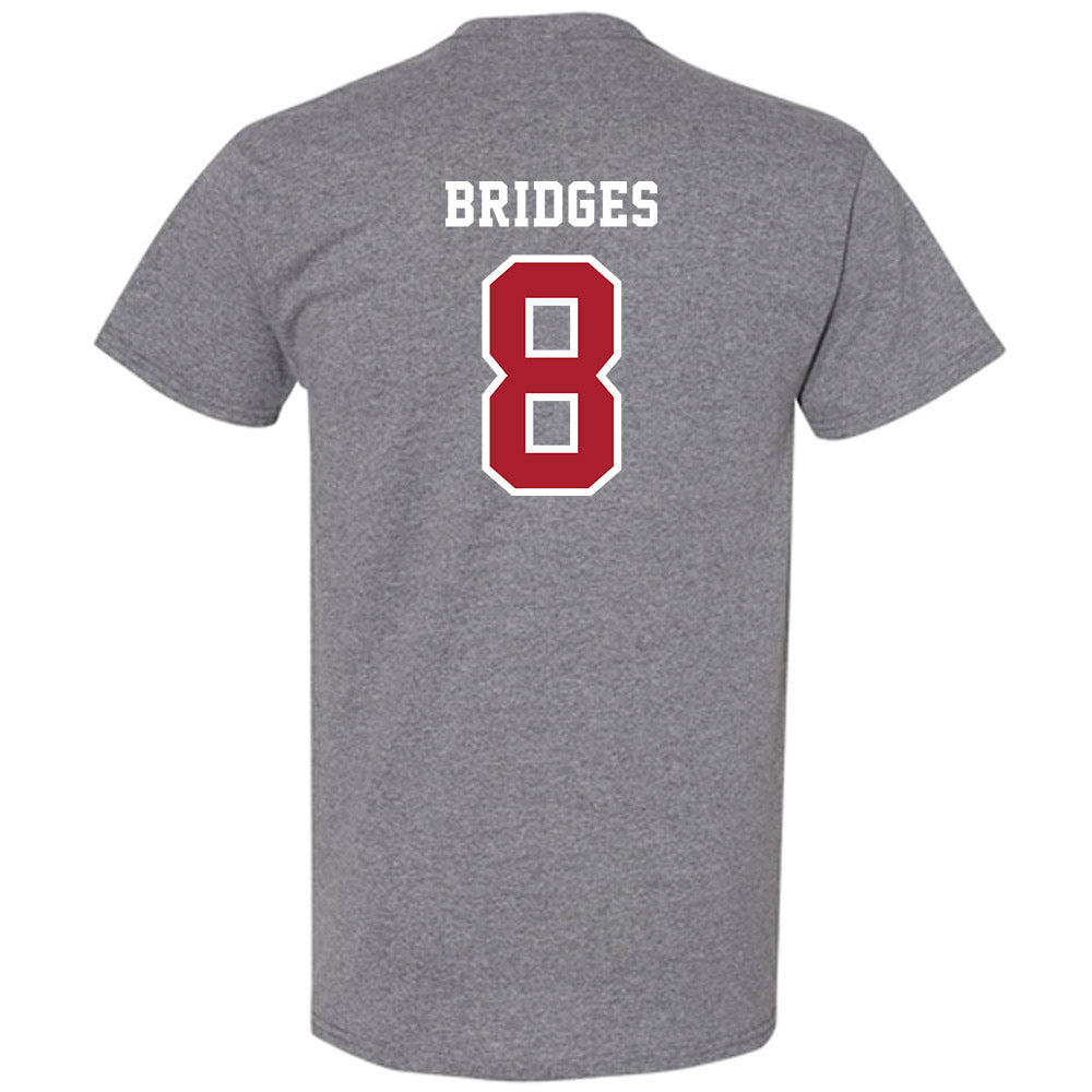 Stony Brook - NCAA Baseball : Reilly Bridges - Classic Shersey T-Shirt-1