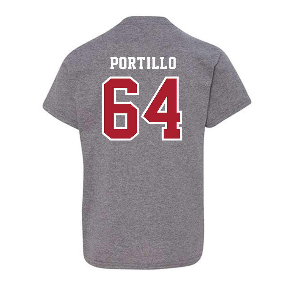 Stony Brook - NCAA Football : Angelo Portillo - Classic Shersey Youth T-Shirt-1