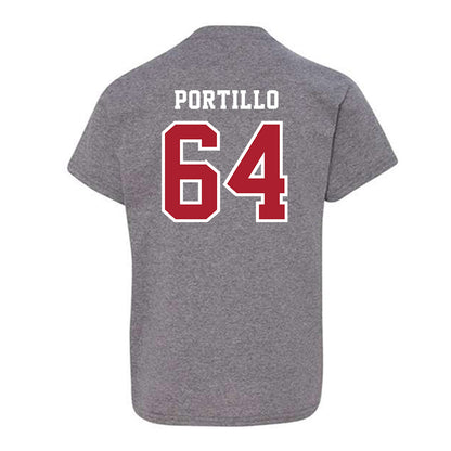 Stony Brook - NCAA Football : Angelo Portillo - Classic Shersey Youth T-Shirt-1