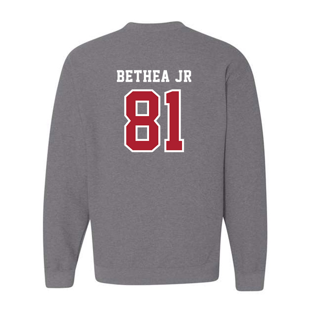 Stony Brook - NCAA Football : Frenchmon Bethea Jr - Classic Shersey Crewneck Sweatshirt-1