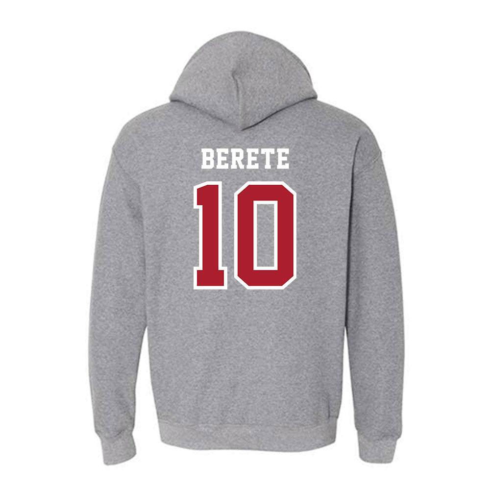 Stony Brook - NCAA Women's Basketball : Diaka Berete - Classic Shersey Hooded Sweatshirt-1