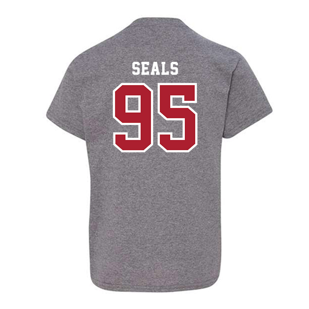 Stony Brook - NCAA Football : Moe Seals - Classic Shersey Youth T-Shirt-1