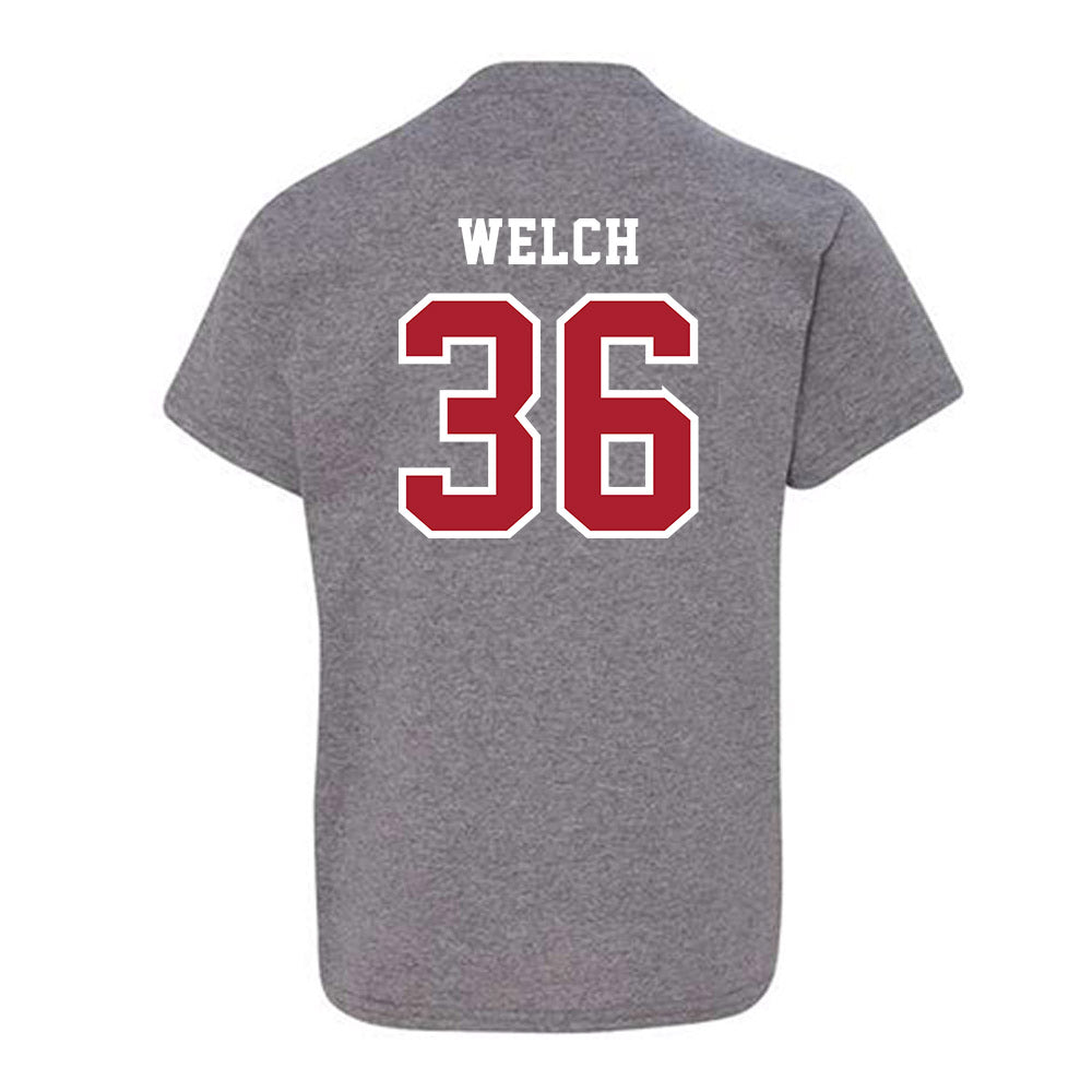 Stony Brook - NCAA Baseball : Jordan Welch - Classic Shersey Youth T-Shirt-1