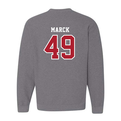 Stony Brook - NCAA Football : Mason Marck - Classic Shersey Crewneck Sweatshirt-1