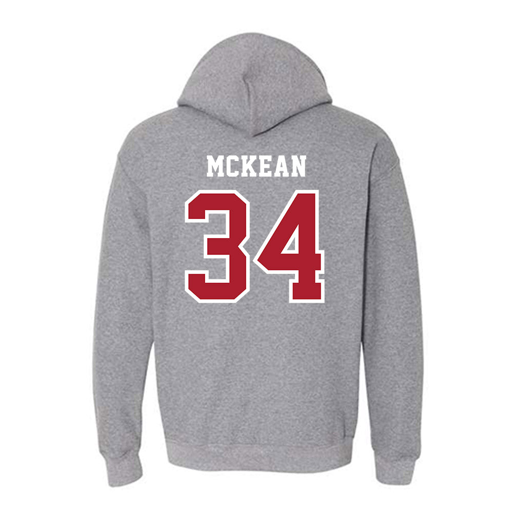 Stony Brook - NCAA Men's Lacrosse : Brady McKean - Classic Shersey Hooded Sweatshirt-1