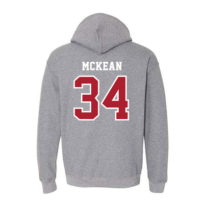 Stony Brook - NCAA Men's Lacrosse : Brady McKean - Classic Shersey Hooded Sweatshirt-1