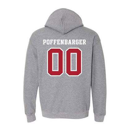 Stony Brook - NCAA Football : Brittin Poffenbarger - Classic Shersey Hooded Sweatshirt-1