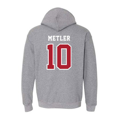 Stony Brook - NCAA Men's Lacrosse : Reid Metler - Classic Shersey Hooded Sweatshirt-1