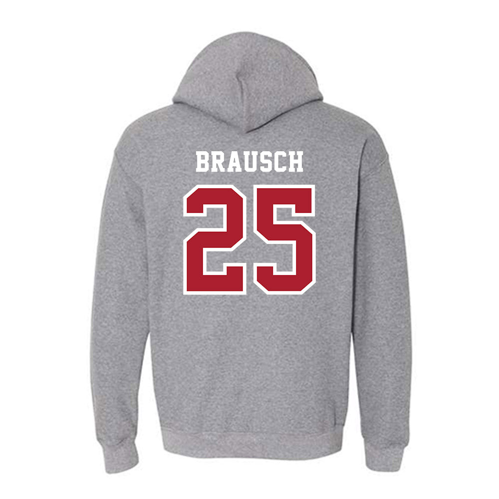 Stony Brook - NCAA Men's Soccer : Daniel Brausch - Classic Shersey Hooded Sweatshirt-1