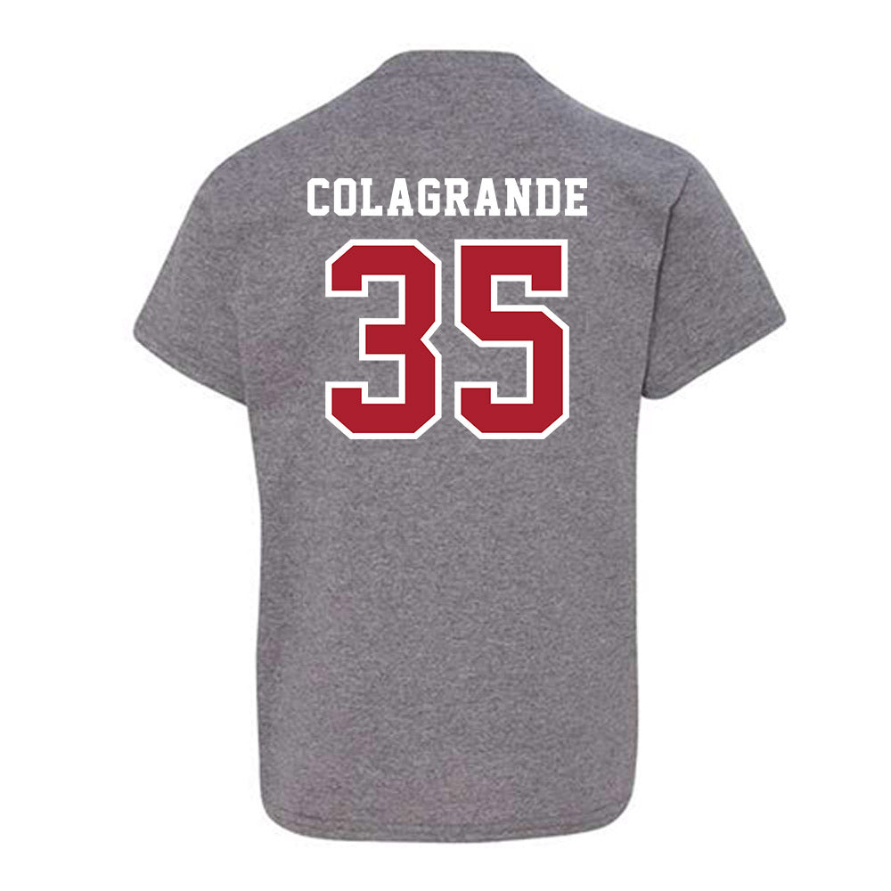 Stony Brook - NCAA Baseball : Aidan Colagrande - Classic Shersey Youth T-Shirt-1
