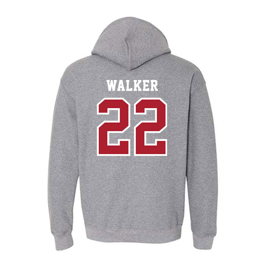 Stony Brook - NCAA Men's Soccer : Brayden Walker - Classic Shersey Hooded Sweatshirt-1