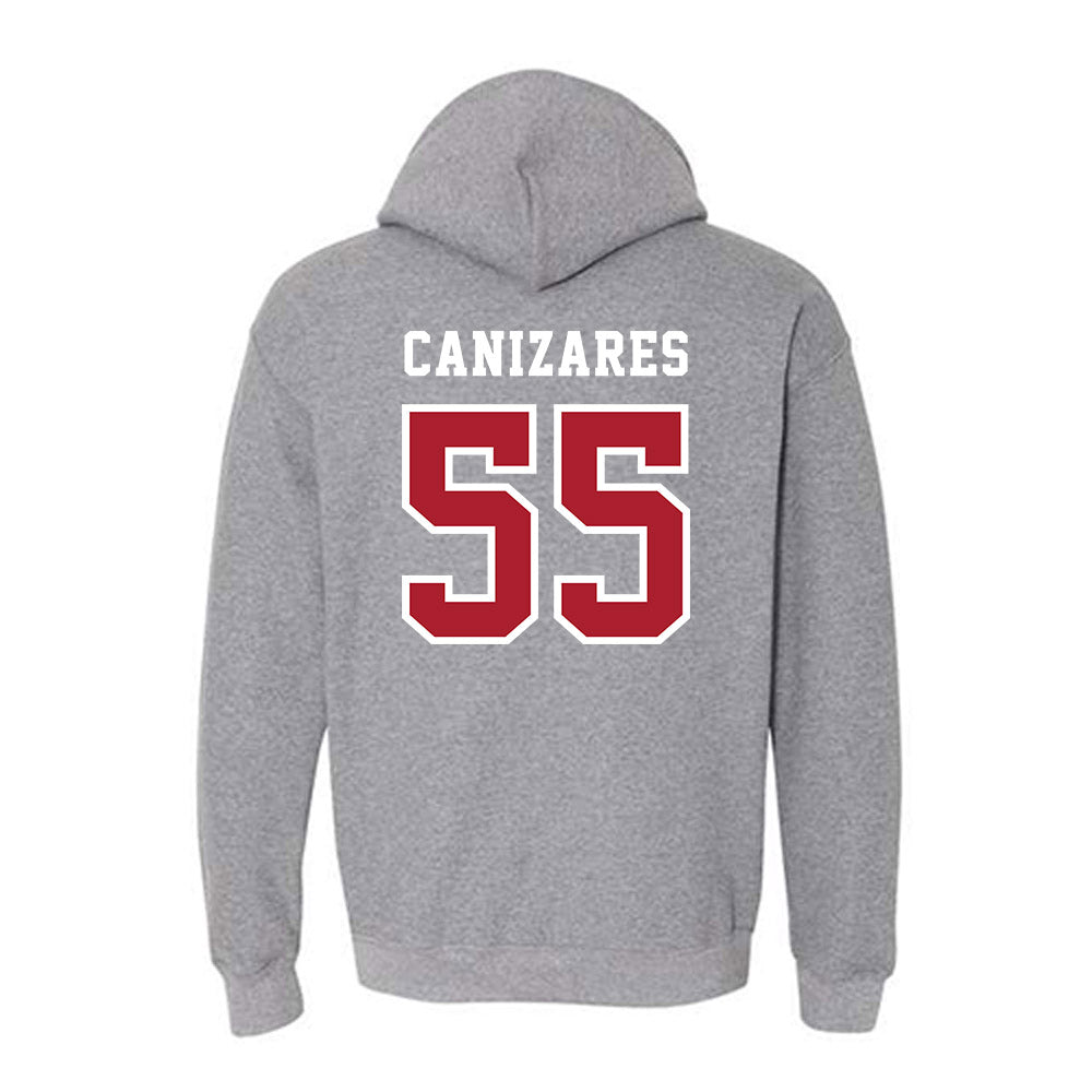 Stony Brook - NCAA Baseball : Matthew Canizares - Classic Shersey Hooded Sweatshirt-1
