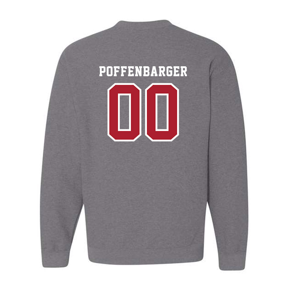 Stony Brook - NCAA Football : Brittin Poffenbarger - Classic Shersey Crewneck Sweatshirt-1