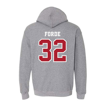 Stony Brook - NCAA Men's Lacrosse : Luke Forde - Classic Shersey Hooded Sweatshirt-1