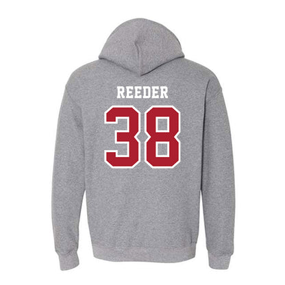Stony Brook - NCAA Football : Jameer Reeder - Classic Shersey Hooded Sweatshirt-1