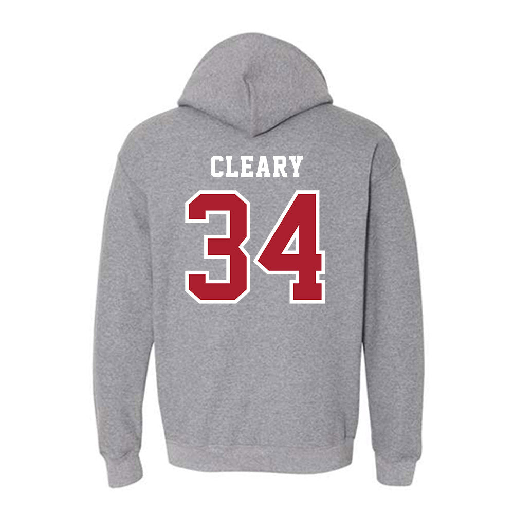 Stony Brook - NCAA Football : Patrick Cleary - Classic Shersey Hooded Sweatshirt-1