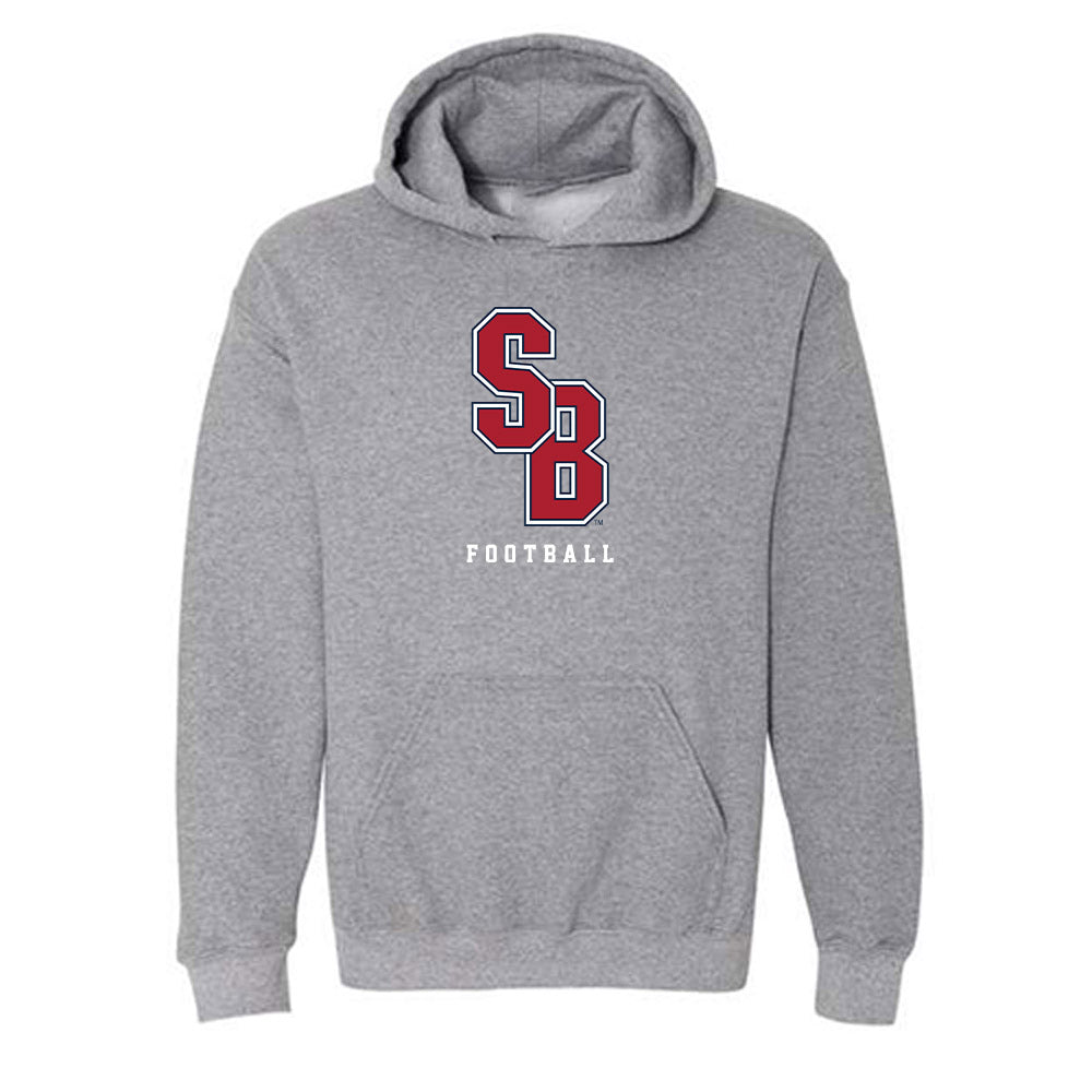 Stony Brook - NCAA Football : Lance Mahon - Classic Shersey Hooded Sweatshirt-0