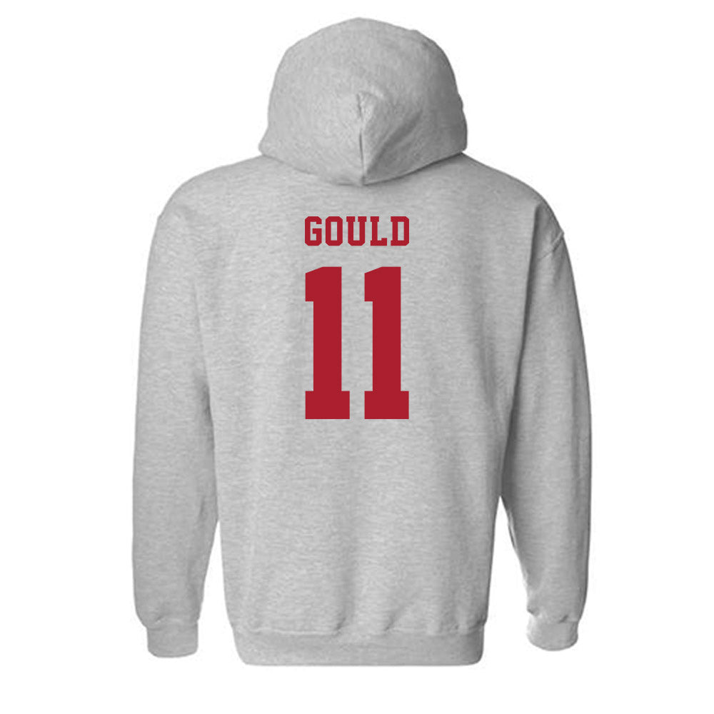 Stony Brook - NCAA Men's Soccer : Jackson Gould - Hooded Sweatshirt-1