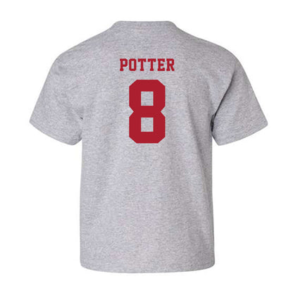 Stony Brook - NCAA Women's Basketball : Johanna Potter - Youth T-Shirt-1
