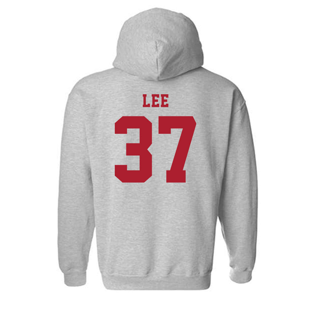 Stony Brook - NCAA Football : Nathan Lee - Hooded Sweatshirt-1