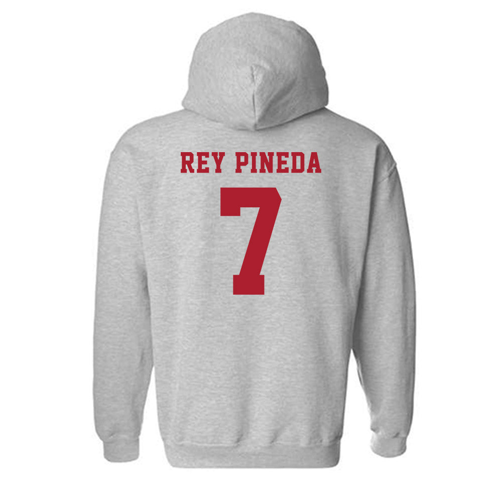 Stony Brook - NCAA Women's Basketball : Irene Rey Pineda - Hooded Sweatshirt-1