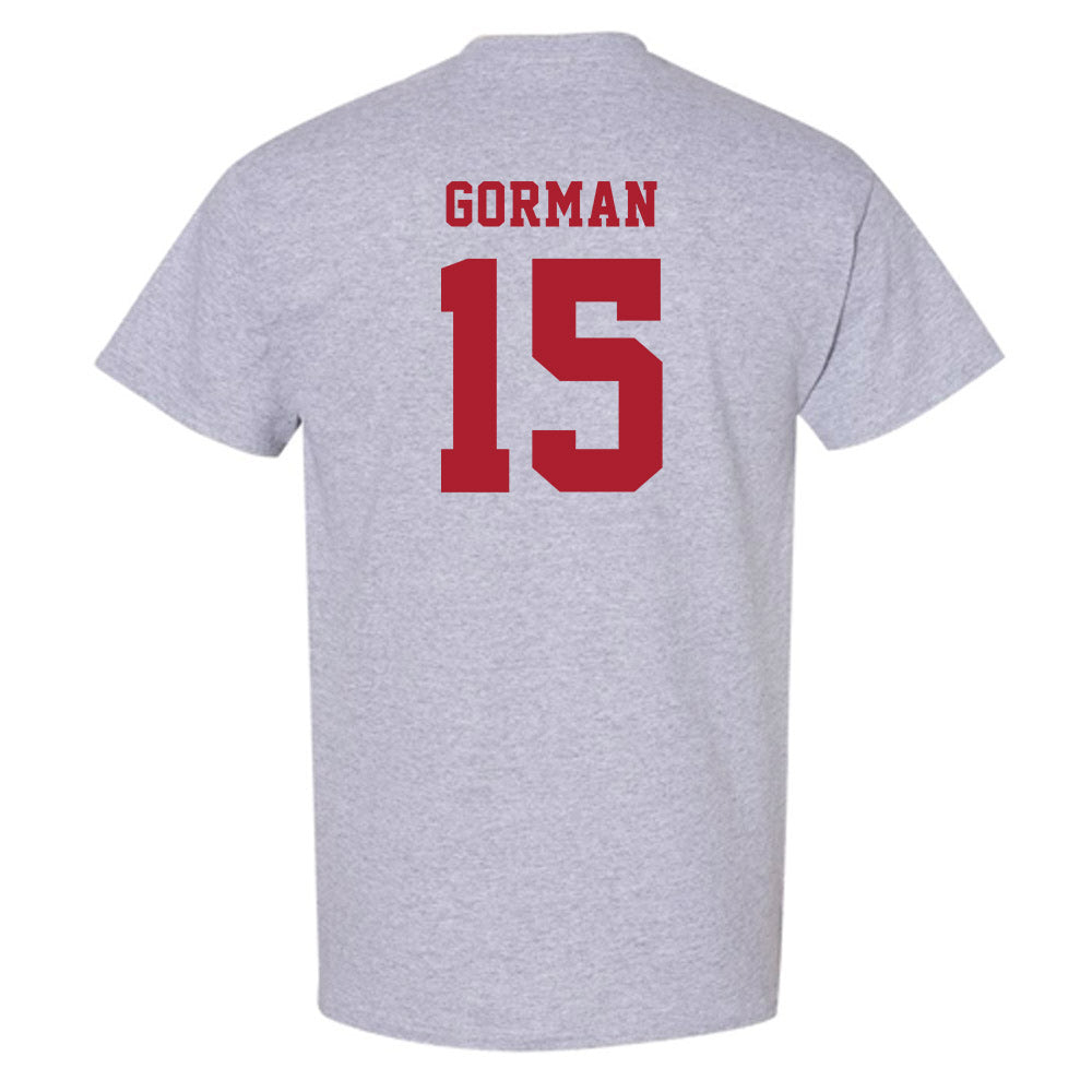 Stony Brook - NCAA Men's Basketball : Quin Gorman - T-Shirt-1