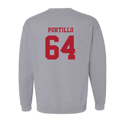 Stony Brook - NCAA Football : Angelo Portillo - Crewneck Sweatshirt-1