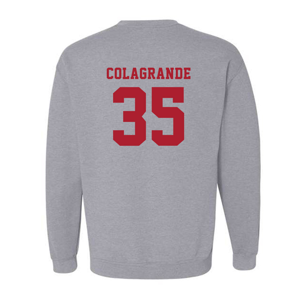 Stony Brook - NCAA Baseball : Aidan Colagrande - Crewneck Sweatshirt-1