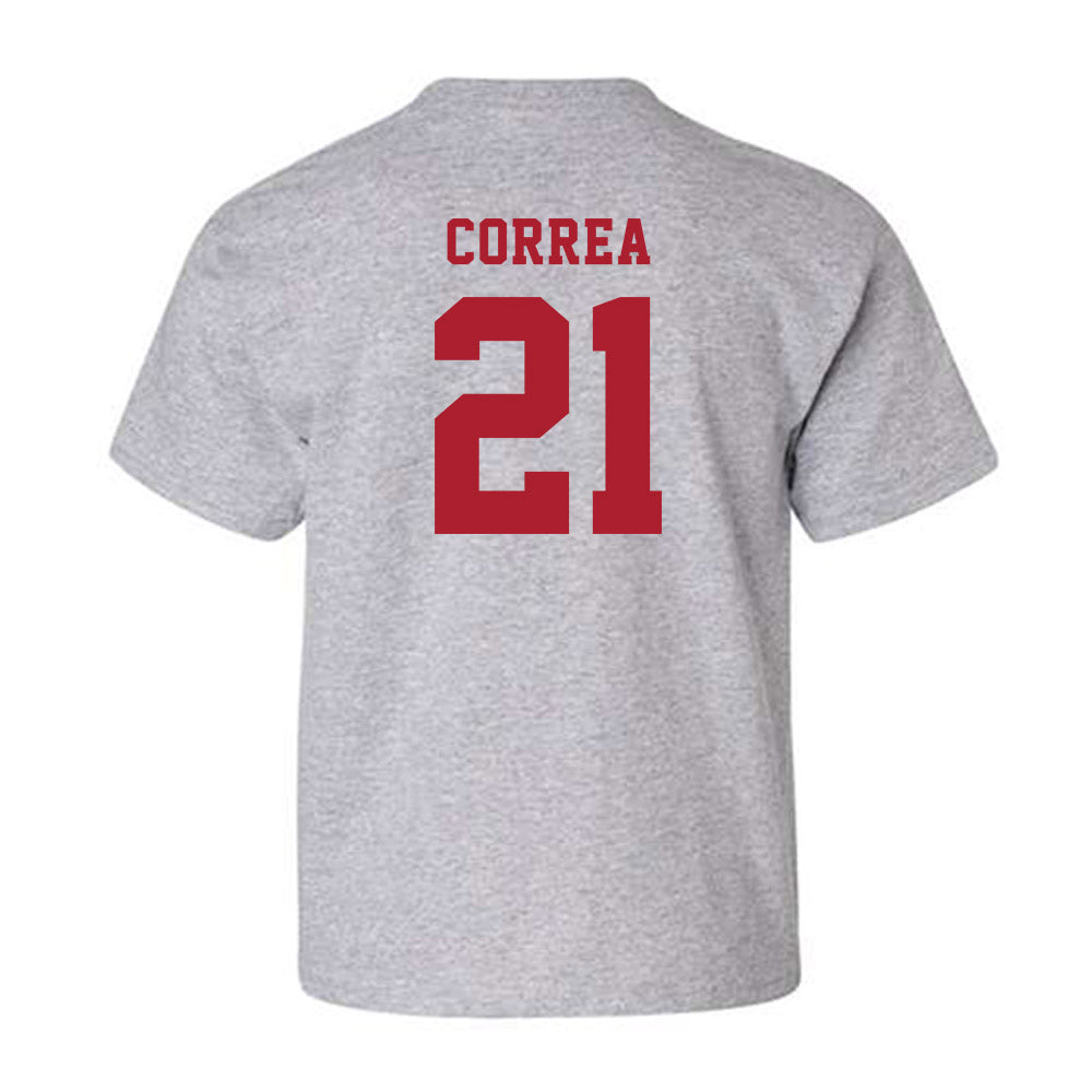 Stony Brook - NCAA Men's Lacrosse : Gary Correa - Youth T-Shirt-1