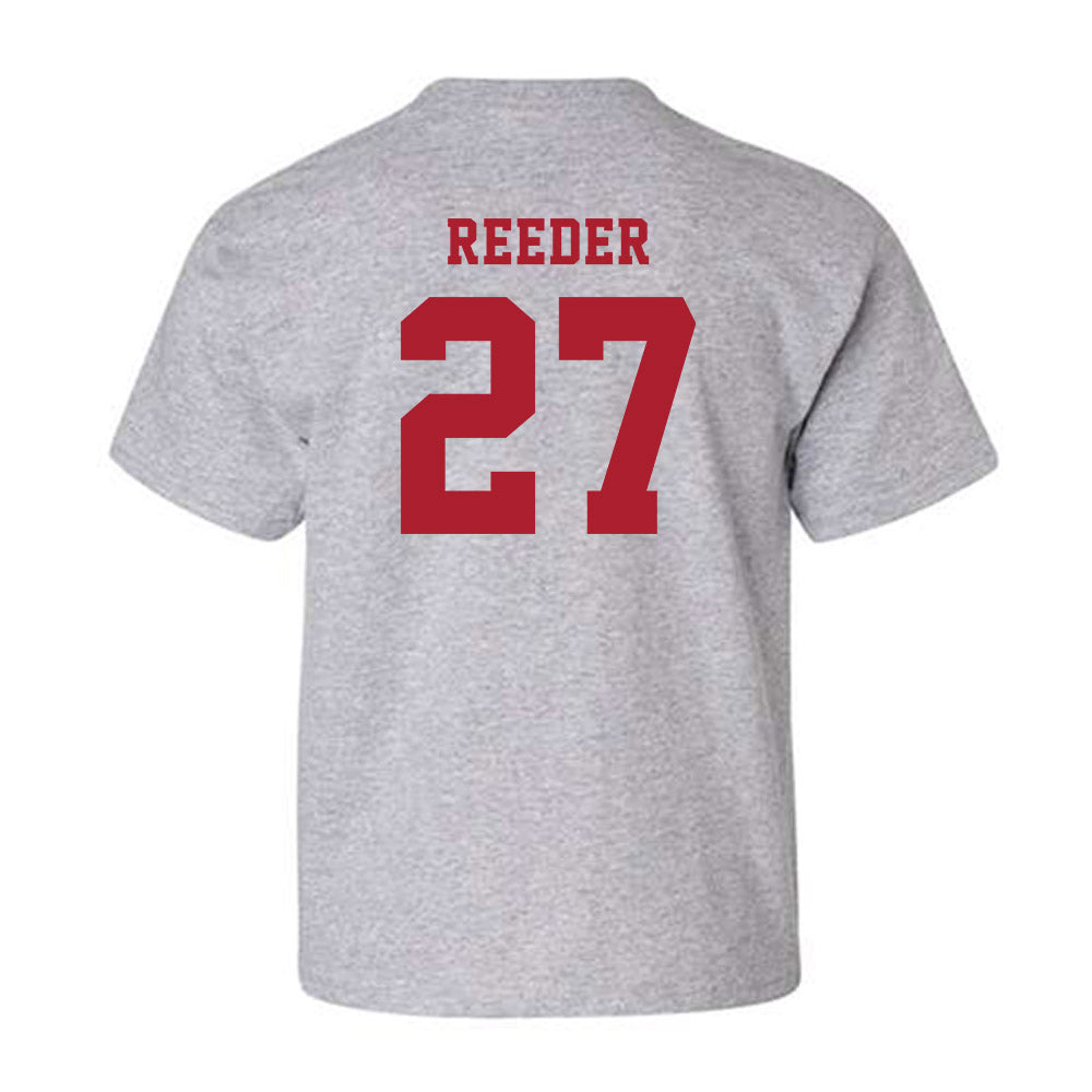 Stony Brook - NCAA Football : Jameer Reeder - Youth T-Shirt-1