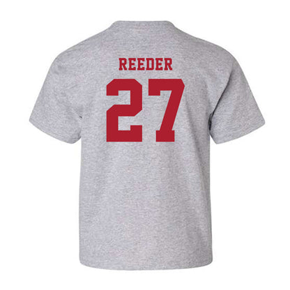 Stony Brook - NCAA Football : Jameer Reeder - Youth T-Shirt-1