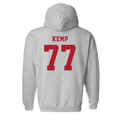 Stony Brook - NCAA Football : Thomas kemp - Hooded Sweatshirt-1